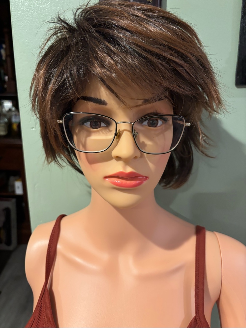 Longchamp Women's Eyeglasses - Brown and Gold Trim. LO2141